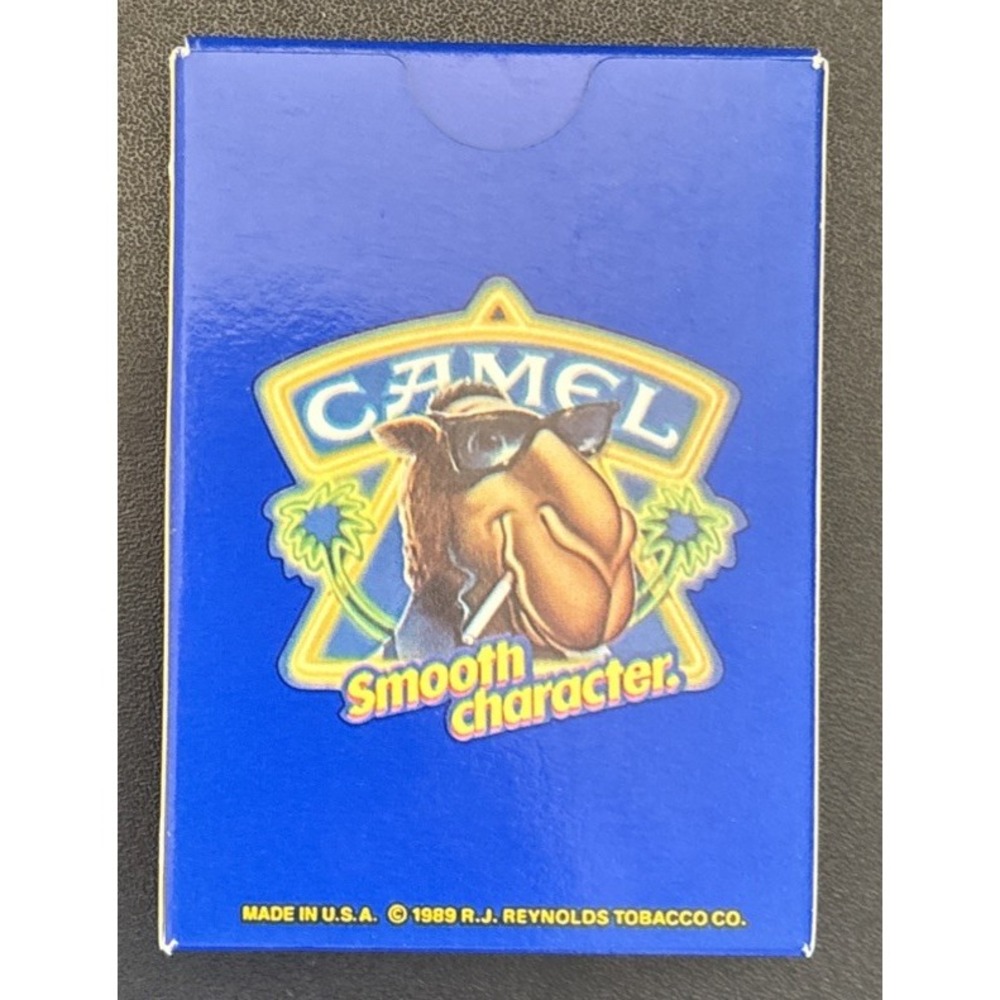 Vintage Joe Camel Cigarettes Playing Cards 1989 New Smooth Character